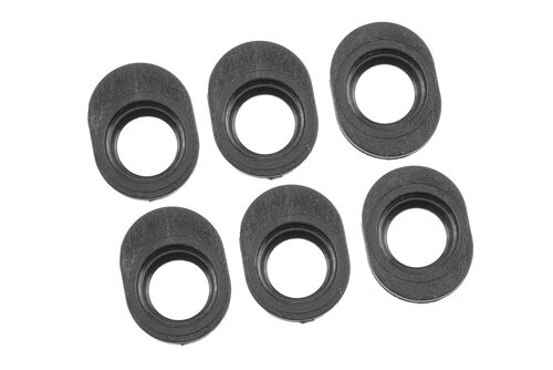 Team Corally - Bulkhead Inserts - 1 - 1.5 - 0 - - Set 6 Pcs