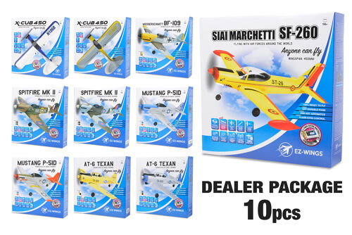 EZ Wings Dealer pack 10pcs ( 1 pc each model and colour )
