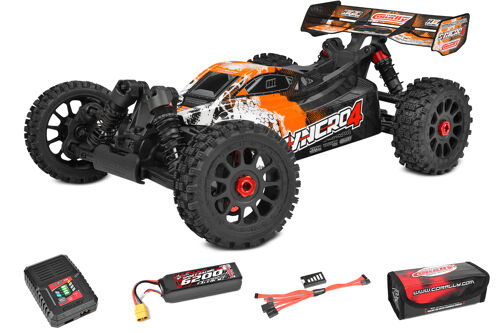 Team Corally - Syncro-4 RTR - Drive'n Go Pack 4S - Orange Color