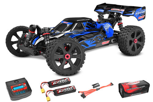 Team Corally - Asuga XLR RTR - Drive'n Go Pack 6S - Blue Color