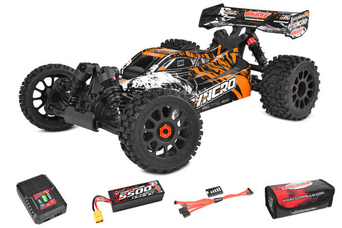 Team Corally - Syncro RTR - Drive'n Go Pack 3S - Orange Color