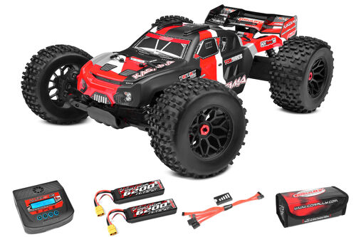 Team Corally - Kagama XP 6S RTR - Drive'n Go Pack 6S - Red Color