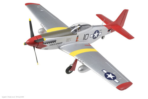 Arrows RC - P-51 Mustang - RTF - Vector - 850mm 