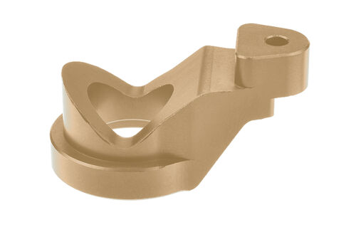 Team Corally - Servo Saver Steering Arm - Aluminum - Limited Edition - 1 Pc
