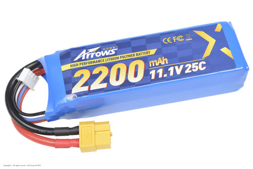 Arrows RC - LiPo 3S 11.1V 2200mAh 25C
