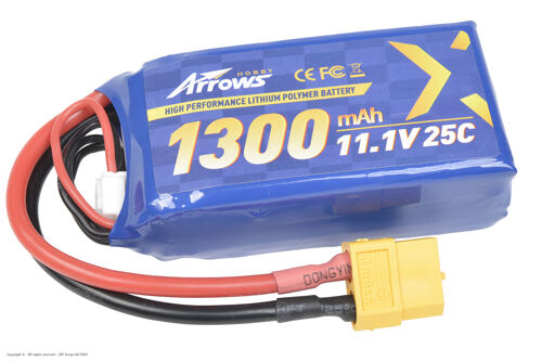 Arrows RC - LiPo 3S 11.1V 1300mAh 25C