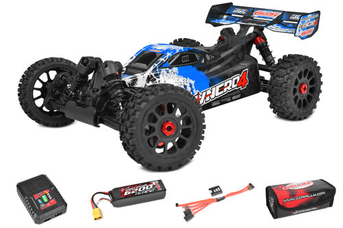 Team Corally - Syncro-4 RTR - Drive'n Go Pack 4S - Blue Color