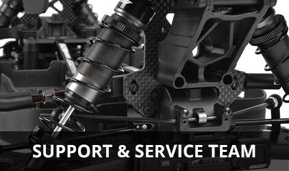 Team Corally support and service center - We care about our customers