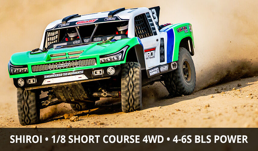 SHIROI captures the stance and style of full-size desert racers.