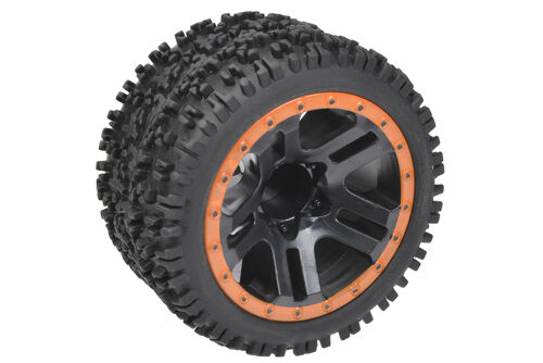 Ishima - Wheel - Tire Assembly - Orange - 1 pc