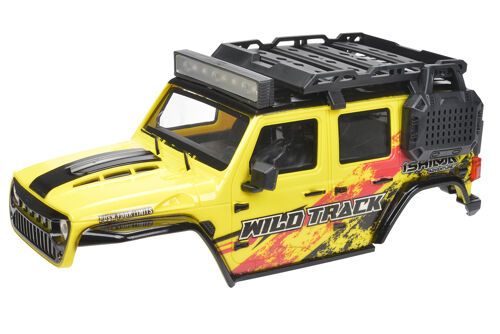 Ishima - Wild Track Racer Body - Complete set - Yellow Color - 1 pc