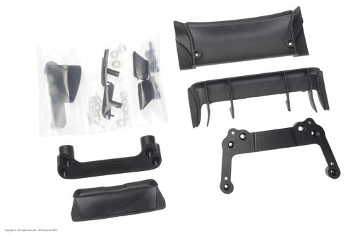 Carisma RC - GT24 HYUNDAI i20N RALLY1 HYBRIDBODY PLASTIC SET