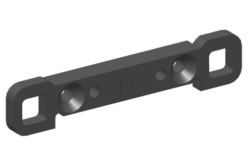 Team Corally - Lower Suspension Arm Holder - Alu. 7075 - Front Front - SBX425 - 1 Pc