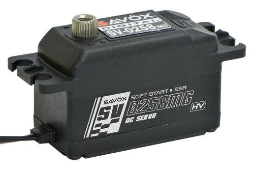 Savox - Servo - SV-0258MG+ - Digital - High Voltage - DC Motor - Metal Gear