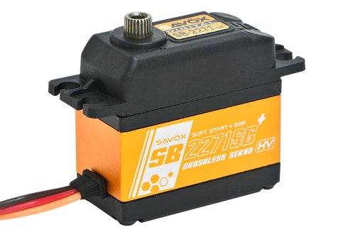 Savox - Servo - SB-2271SG+ - Digital - High Voltage - Brushless Motor - Steel Gears