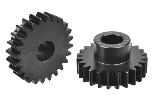 Team Corally - M1.0 Pinion - Short - Hardened Steel - 24 Teeth - Shaft Dia. 8mm