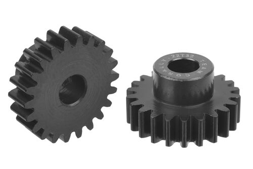 Team Corally - 32 DP Pinion - Short - Hardened Steel - 22 Teeth - Shaft Dia. 5mm
