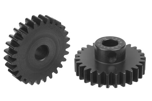 Team Corally - 32 DP Pinion - Short - Hardened Steel - 27 Teeth - Shaft Dia. 5mm