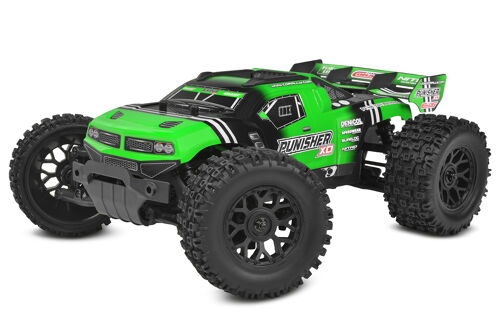 Team Corally - PUNISHER XD - RTR - Green - Brushed 2S - Battery and Charger included