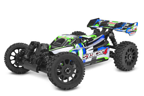 Team Corally - SYNCRO-4 - RTR - Green - Brushless Power 3-4S - No Battery - No Charger