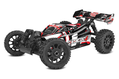 Team Corally - SYNCRO-4 - RTR - Red - Brushless Power 3-4S - No Battery - No Charger