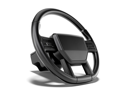 BittyDesign - Steering wheel for T400 1/10 Rock Crawler interior cockpit
