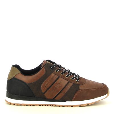 Ken Shoe Fashion - Camel - Veterschoenen