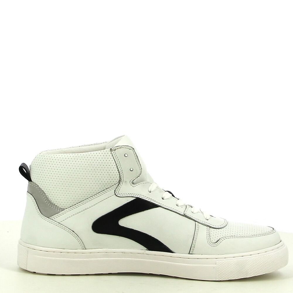 Ken Shoe Fashion - Wit/Zwart - Sneakers 