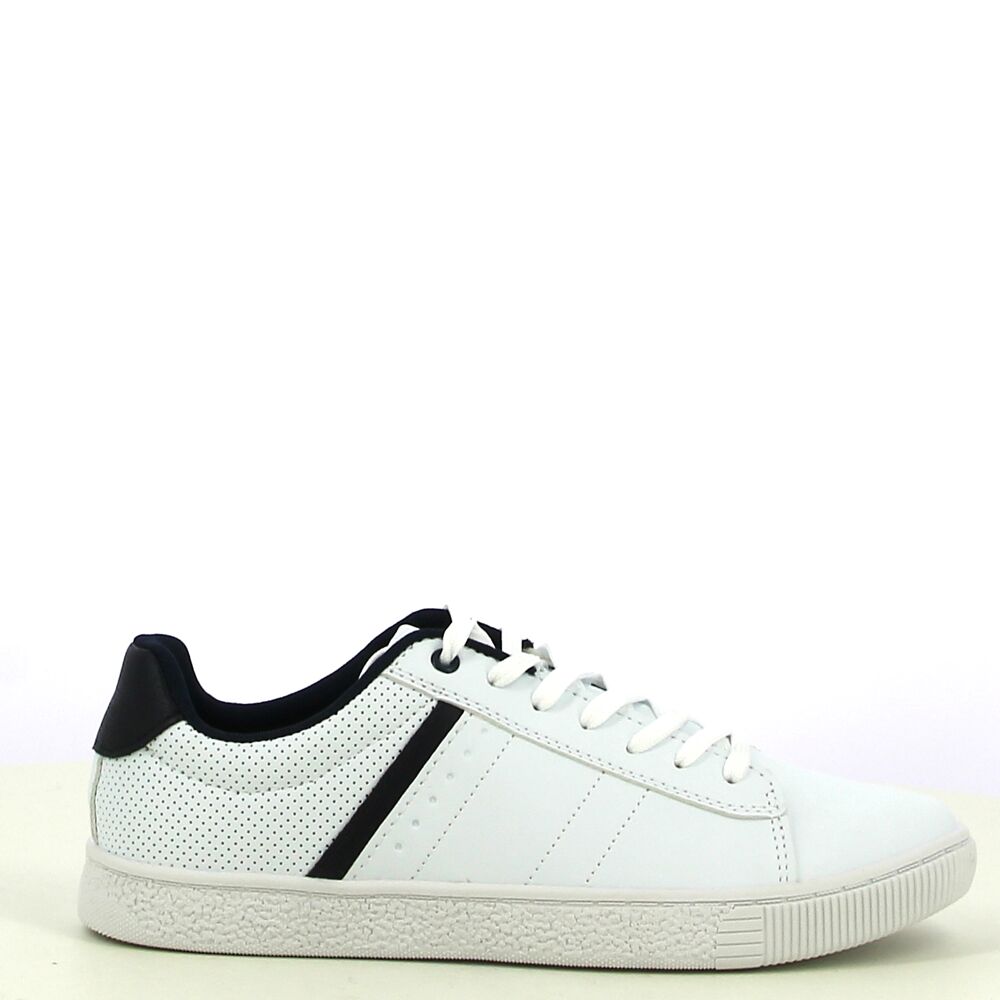 Ken Shoe Fashion - Wit/Zwart - Sneakers