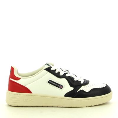 BK - Zwart/Wit/Rood - Sneakers