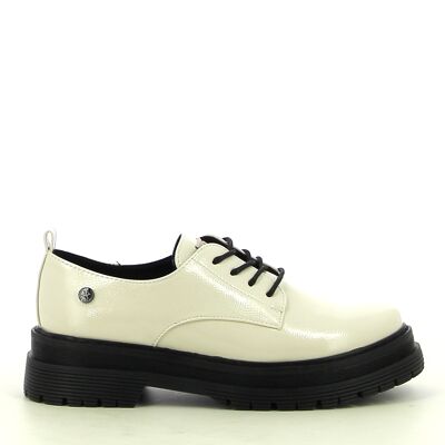XTI - Offwhite - Chaussures A Lacets