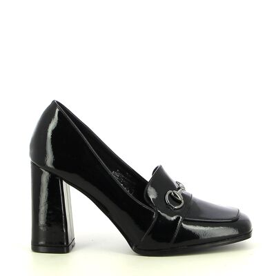 Ken Shoe Fashion - Zwart - Hoge Mocassins