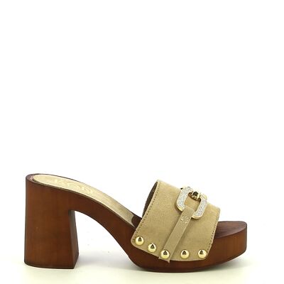 Ken Shoe Fashion - Beige - Sabot