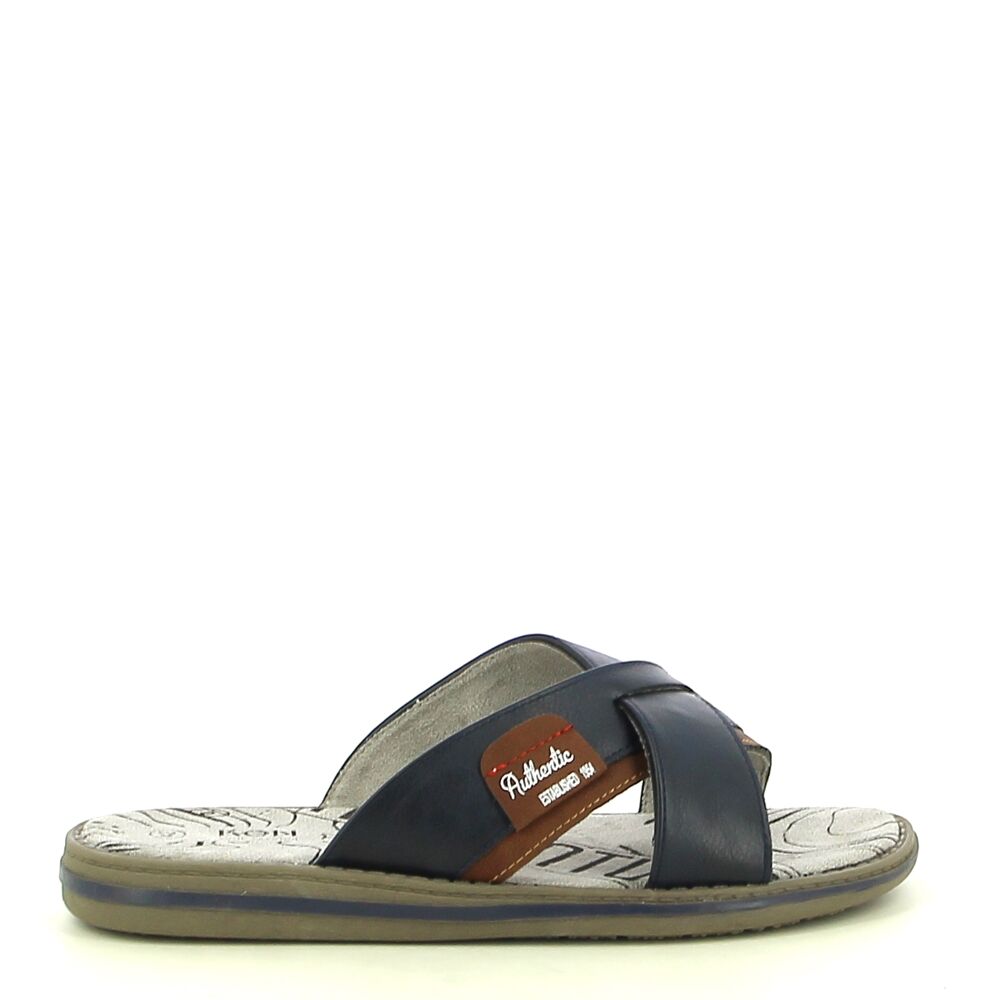 Ken Shoe Fashion - Navy - Slippers 