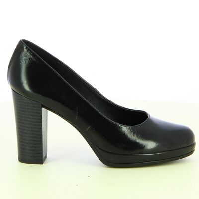 Ken Shoe Fashion - Noir/Vernis - Escarpins